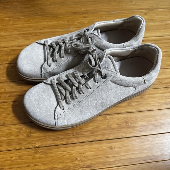 Birkenstock unisex suede Beige Casual Sneakers size 42 L11 M9 - Picture 4 of 10